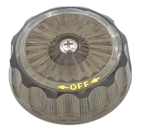 Avalon Shower Volume Control Handle Mixet Tub and Shower Knob Replacement Smoke Color with OFF Indicator for Easy Operation