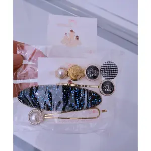 "Mia" Stylish 3 Pc Hair Clips