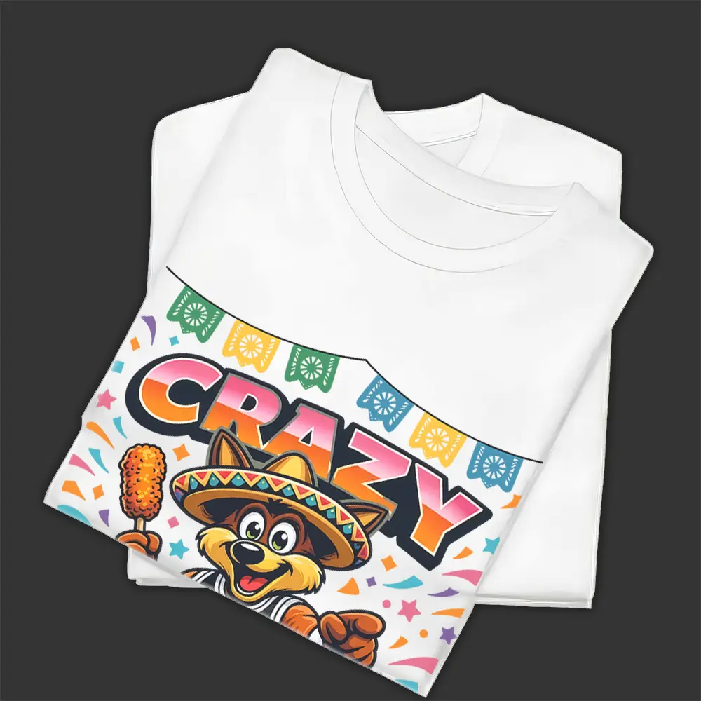 Crazy Hispanic Fan T-Shirt Funny Fiesta Basketball Shirt San Antonio Fan Gift Cinco de Mayo Tee Unisex Graphic Shirt