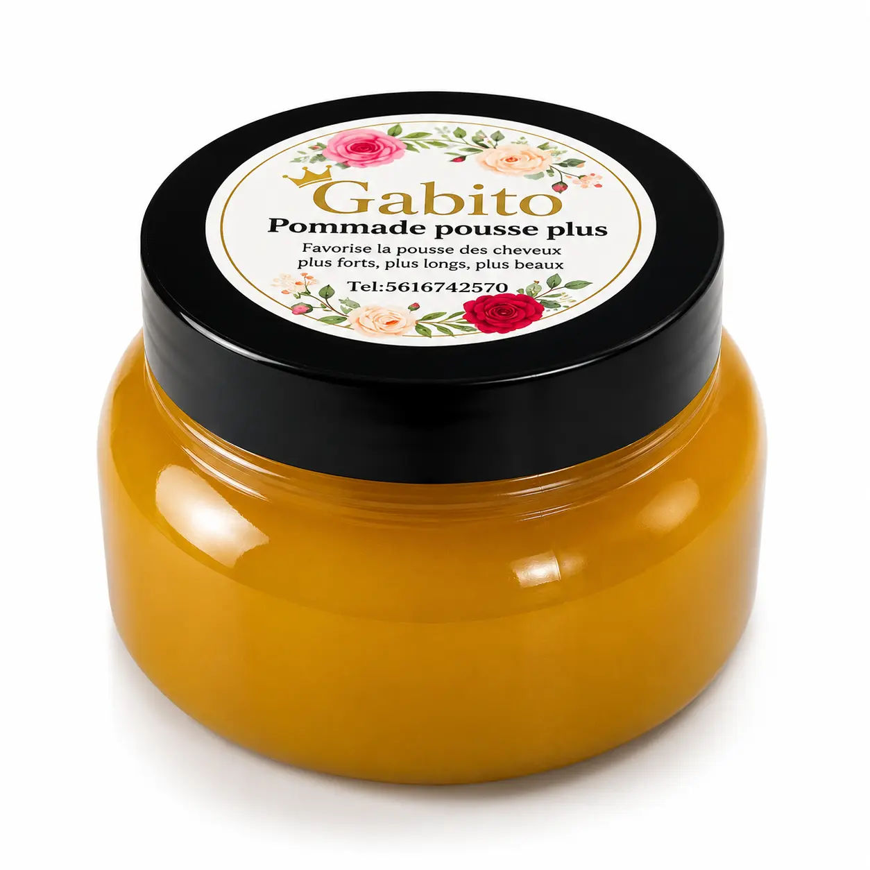 Gabito Natural Pomade, Moisturizer for Daily Hair Care
