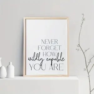 1pc Women's Office Inspirational Canvas Print Wall Art Motivational Print Office Wall Art Quotes Decoration Halloween Gift, Perfect for Room Decor