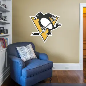 Pittsburgh Penguins - RealBig Logo Collection - Official NHL - Reusable Vinyl Wall Decals