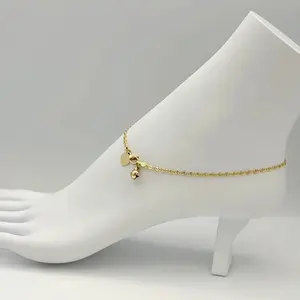Rodriguezjewelry # 1950 Anklet (10 inches)(3 mm)