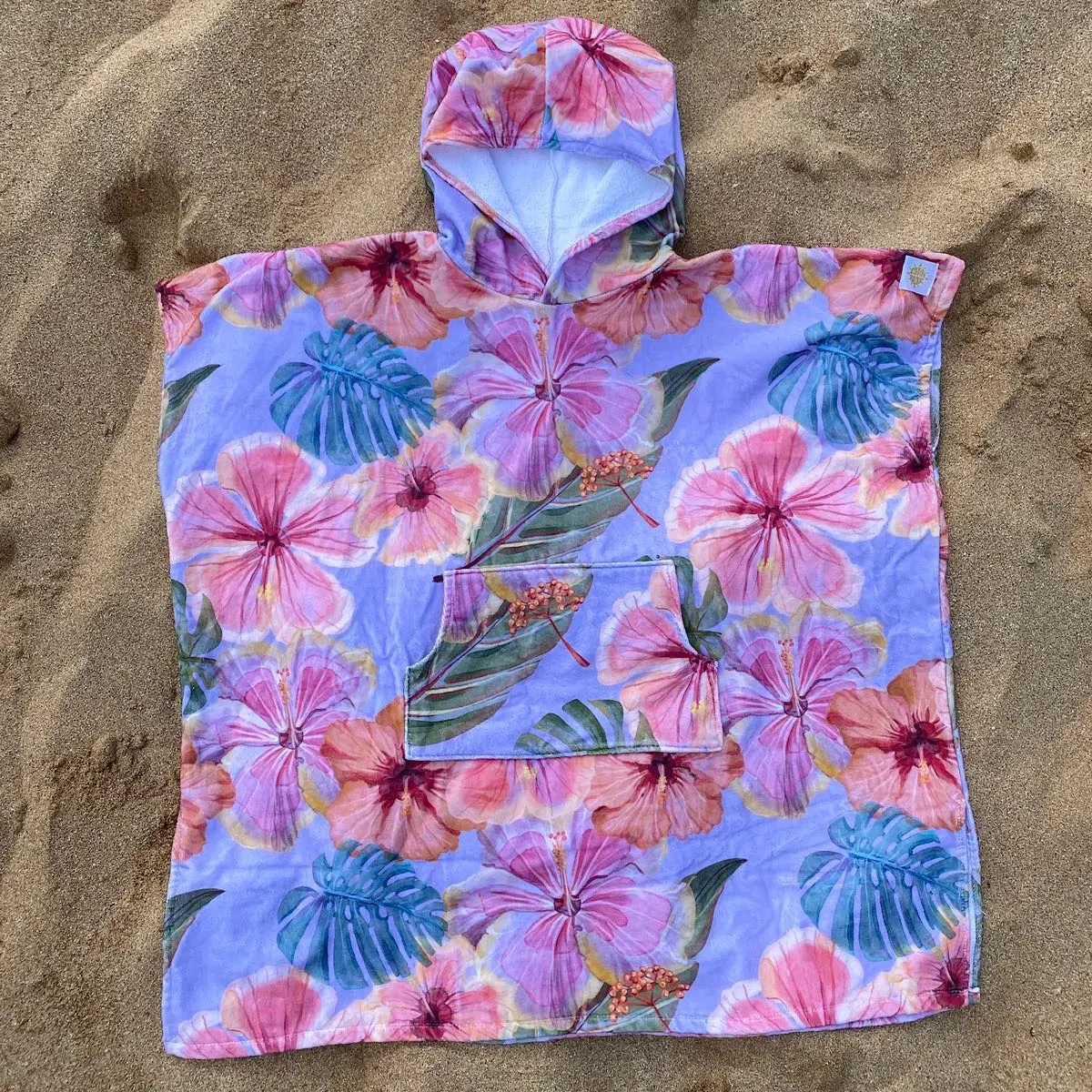 Towel poncho (botanical gardens)