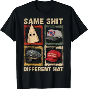 100% Cotton Fashion Garment Same Shit Different Hat Funny Shirt Jokes Men Women T-Shirt Menswear Outdoor