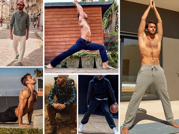 COOFANDY Men's Pants Cotton Yoga Pants Casual Sweatpants Jogger Open Bottom Lounge Pants with Pockets Gift Ideas COOFANDY Men's Pants Cotton Yoga Pants Casual Sweatpants Jogger Open Bottom Lounge Pants with Pockets Gift Ideas