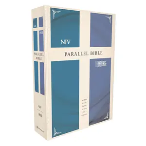 NIV, The Message, Parallel Bible, Hardcover: Two Bible Versions Together for Study and Comparison by Eugene H. Peterson||Zondervan [Hardback Book]