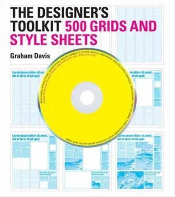 USED Book - The Designer's Toolkit: 500 Grids and Style Sheets by Davis, Graham (Hardcover) - english