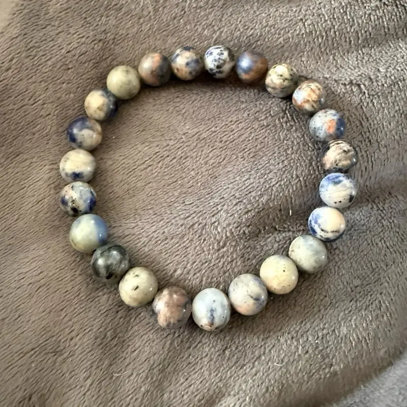 Natural Sodalite Crystal Bracelet