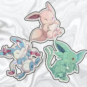 Eeveelution Stickers Eeveelution Stickers