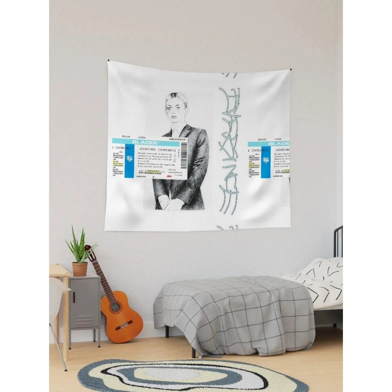 BLADEE - Eversince (edit) Tapestry Wall Tapestry, Fabric Wall Hanging for Bedroom, Dorm Room, Living Room and Apartment Decor, Lightweight Indoor Wall Art