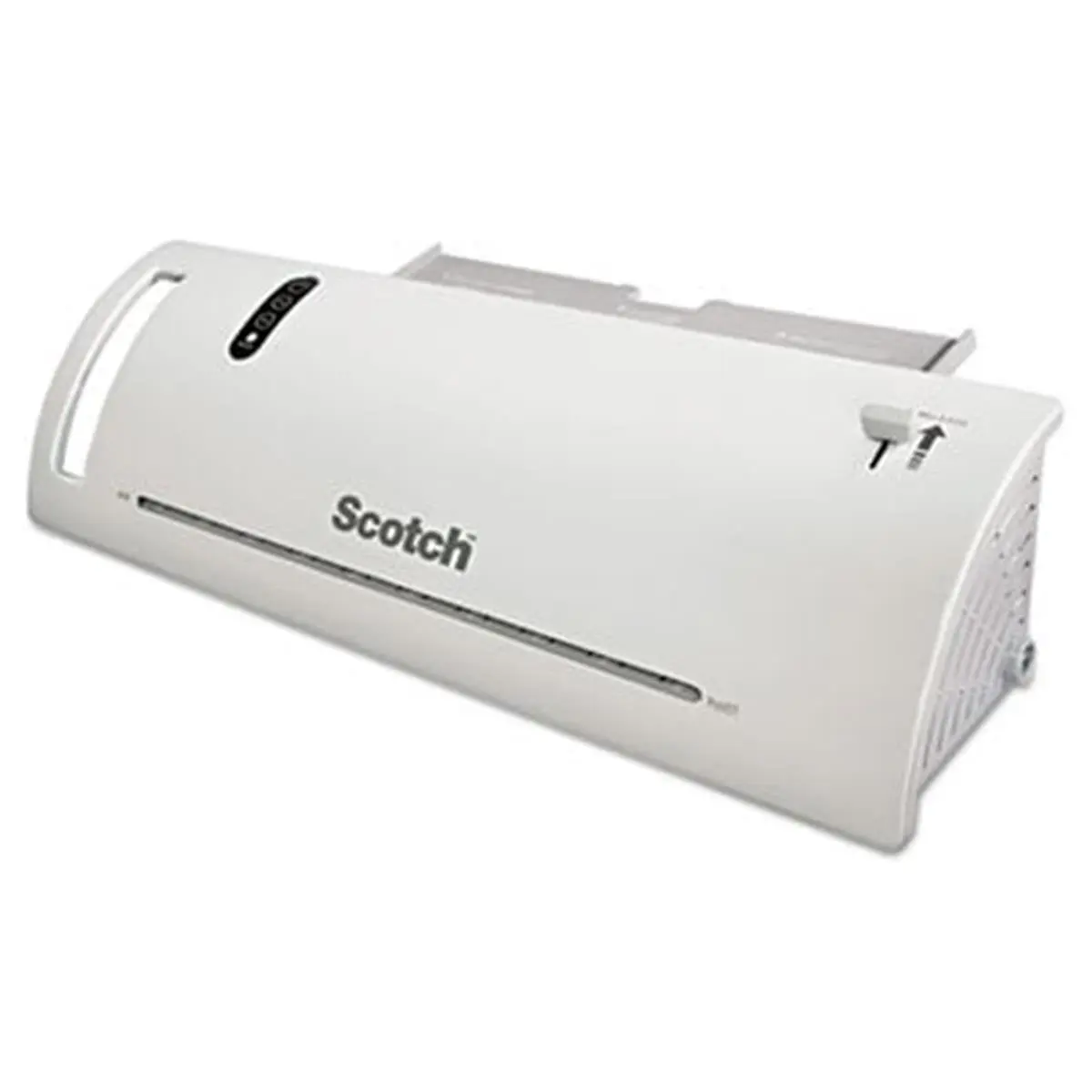 Scotch 9 in. Thermal Laminator Value Pack - Portable Office Laminator with Fold-In Tray, Pouch Release Mechanism, Saves Time, 20 High Quality Letter Size Pouches, High Quality Pouches