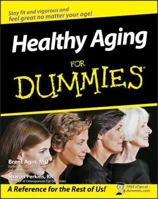 USED Book - Healthy Aging for Dummies by Agin, Brent (Paperback) - english