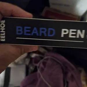 4-Tip Liquid Pen for Beard & Eyebrow-Water-Resistant, Natural-Looking, and Long-Lasting