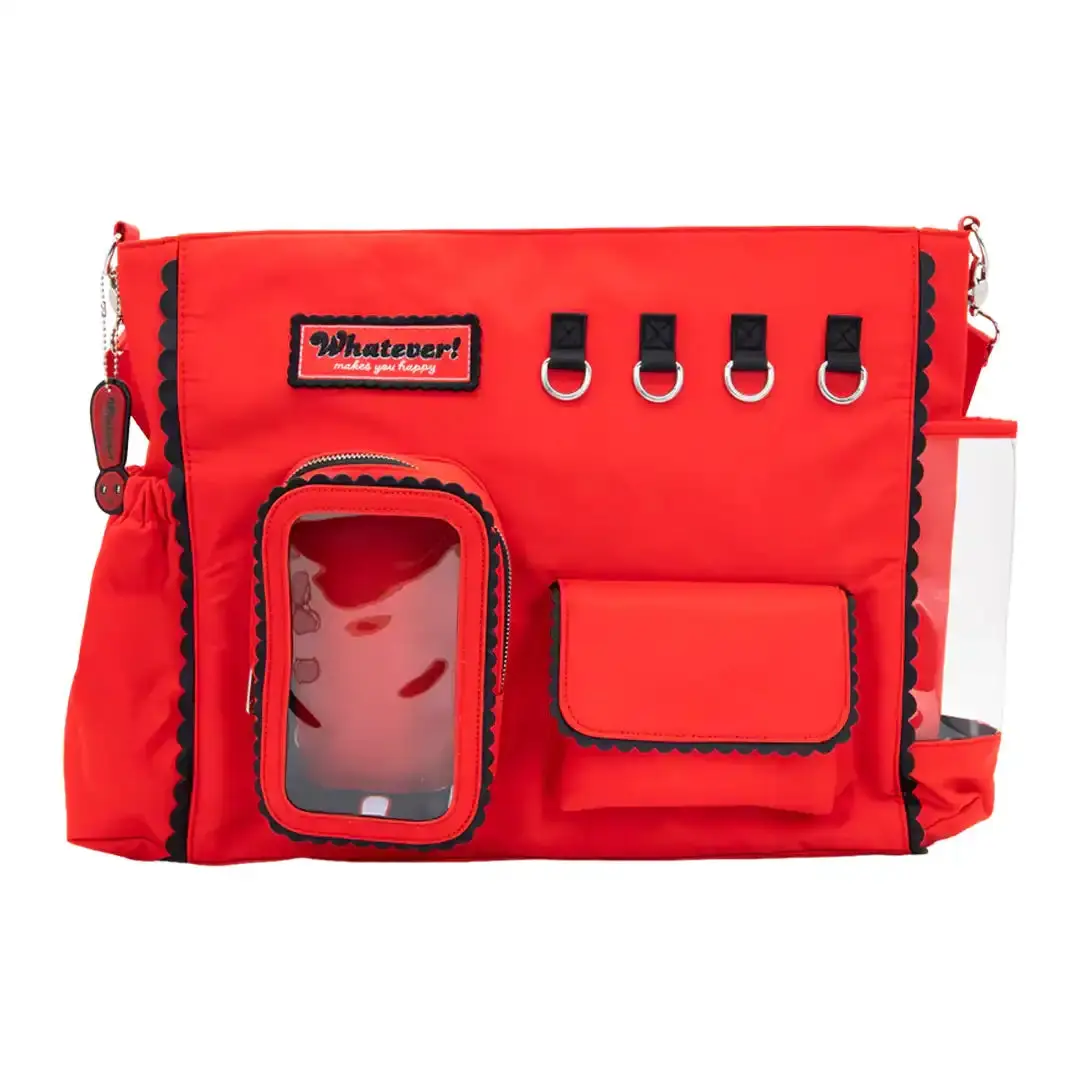 Whatever Makes You Happy Red Emotional Support Trinket Bag