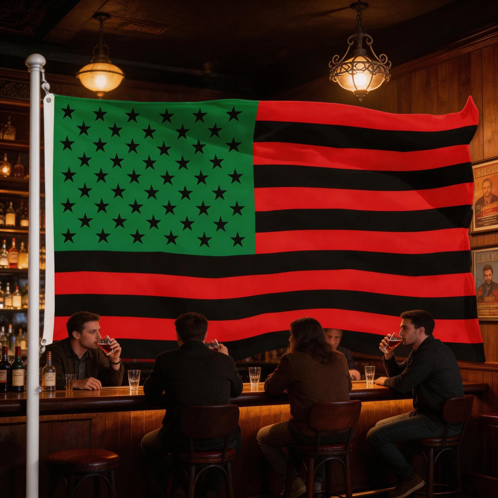 Afro American Black Liberation BLM Flag| 3x5 Ft| LiteWeave Pro Series Printed 150D Polyester| Indoor/Outdoor, Vibrant Colors, Brass Grommets, Thicker and More Durable Than 100D 75D Polyester
