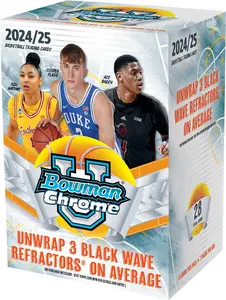 Topps 2024-25 Bowman University Chrome Basketball - Factory Sealed - Value Box