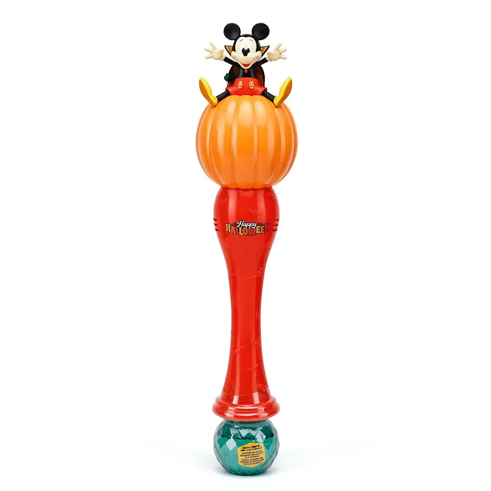 Disney Store Mickey Mouse Halloween Light-Up Bubble Wand