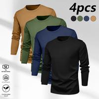 Black + Navy Blue + Army Green + Khaki Yellow