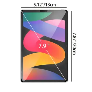 2-piece tempered glass screen protector suitable for Apple iPad Mini 1/2/3/4/5- designed specifically for immersive learning, compatible with all models, device safety, clear and seamless display, anti fingerprint, essential for digital learners