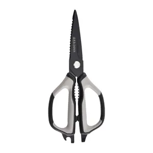 Large Multifunctional Kitchen Scissors Heavy Duty Chicken Bone Cutting Stainless Steel Household Scissors Sharp Durable Labor Saving
