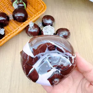 Mint Matcha Dark Chocolate Handmade Crispy Balls, Super Stress-Relieving, Squeezable with Sound, Moldable Toy, Slow Rebound