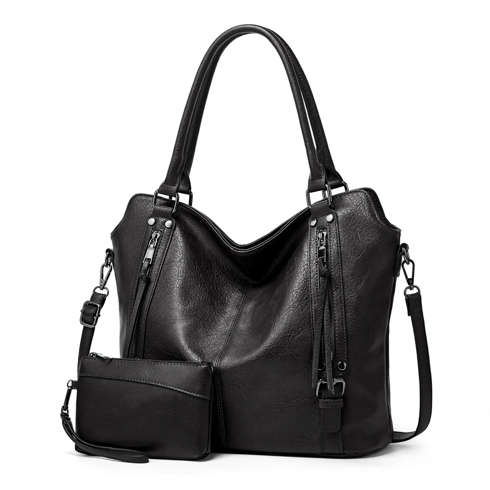 Vintage Crossbody Bag - PU Hobo Tote Satchel, Lightweight Elegant Convertible Shoulder Bag, Stylish Women's Commuter Accessory, Ideal for Summer Daily Use & Mother's Day Gifts, Stylish Crossbody Bags, Convertible Shoulder Bags