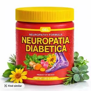 Neurotapia Diabetica y Arnica + curcuma + vitamin b12 + sabilla  Flores Gel Pomada 4.23 oz, Natural Arnica Neurotherapy Gel for Muscles & Joints, Fast-Absorbing Botanical Massage Gel for Post-Workout & Daily Use, Vegan, helps with Ciatica