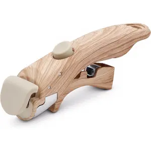 Removable Wood-Like Detachable Handle, Universal Replacement Handles for Pots and Pans, Removable Pan Gripper Suitable for All Cookware