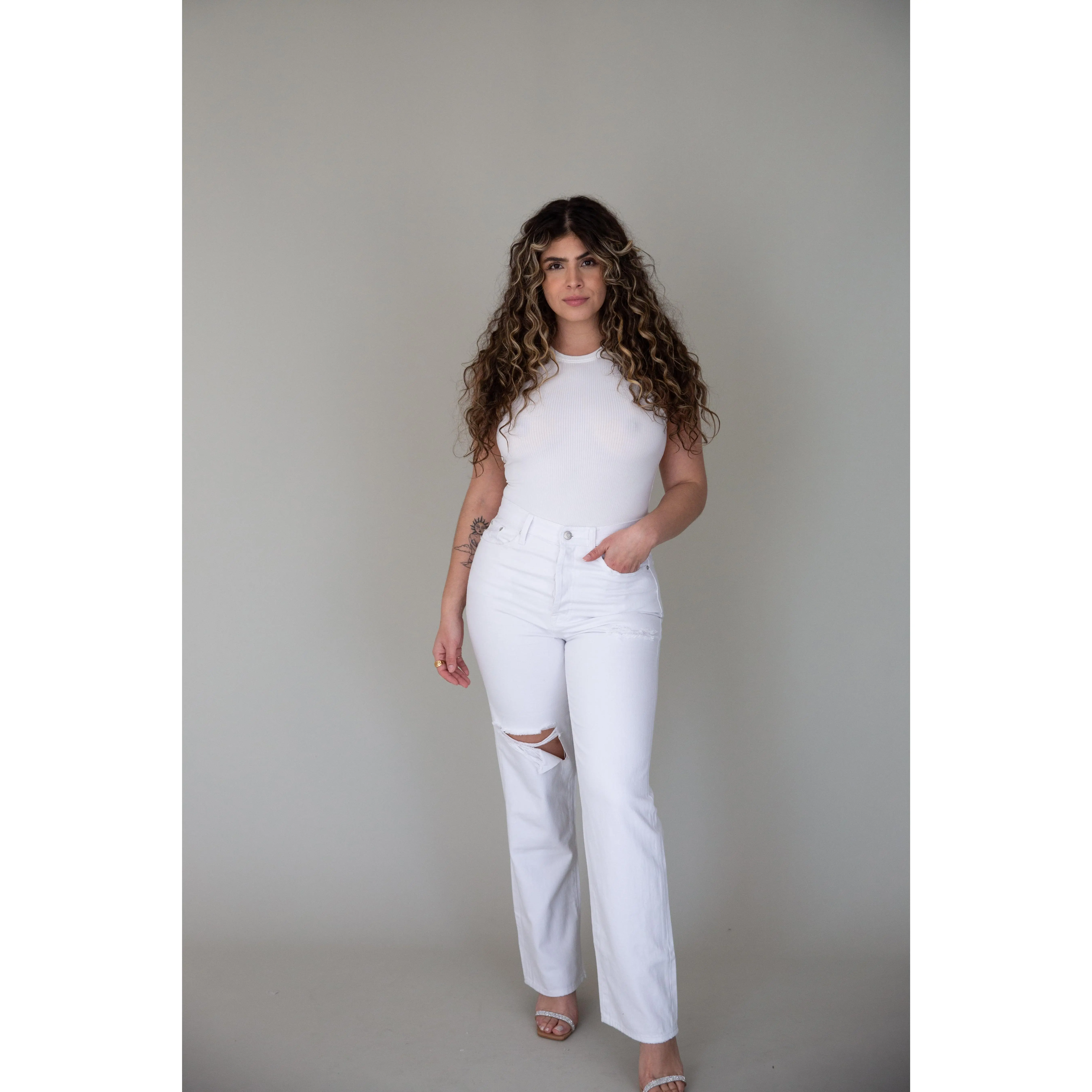 Cassie High Rise Straight