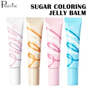 Plumping Jelly Lip Balm with Glossy Shine, Hydrating & Moisturizing Lip Care, Double-Locking Leak-Proof Design, Color-Enhancing Clear to Buildable Finish