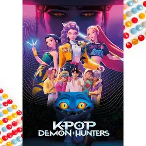 5D DIY Full Drill Round Diamond Painting - Diamond Art Kit Blue Cat Mosaic, Canvas - DIY Decor, Home Wall Art, Suitable for Halloween and Christmas, Birthday and Anniversary Gifts