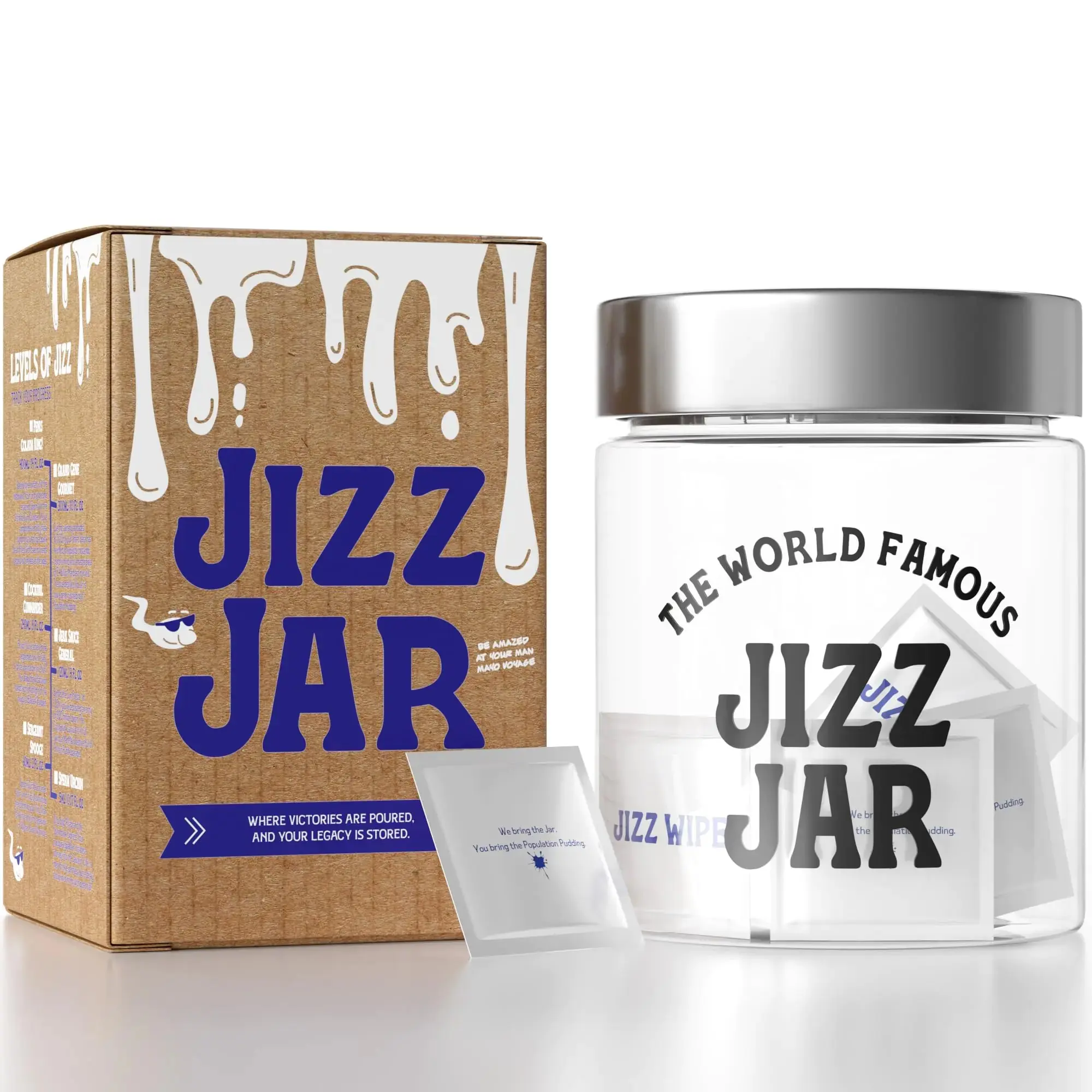 JIZZ JAR™ – The Final Gift Before the Breakup | Funny Breakup Gag Gift