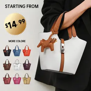CN6004 Women's Fashionable Bags Women 2026 New Style Vegetable Basket Bags All-match Fashion Bucket Bag Handbag Outdoorfun that bag tiktok fall deals dealsforyoudays TikTokShopBlackFriday