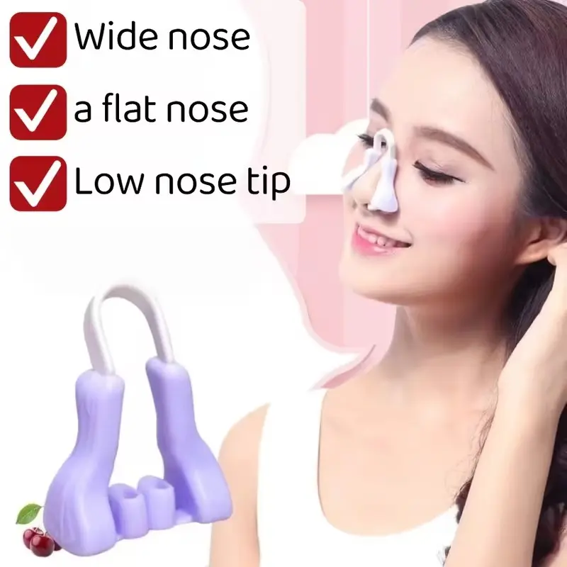 Nose Shaping Clip, Enhance and Define Nose Bridge, Improve Facial Beauty, Durable Plastic for Daily Use, Easy to Handle High Nose Bridge