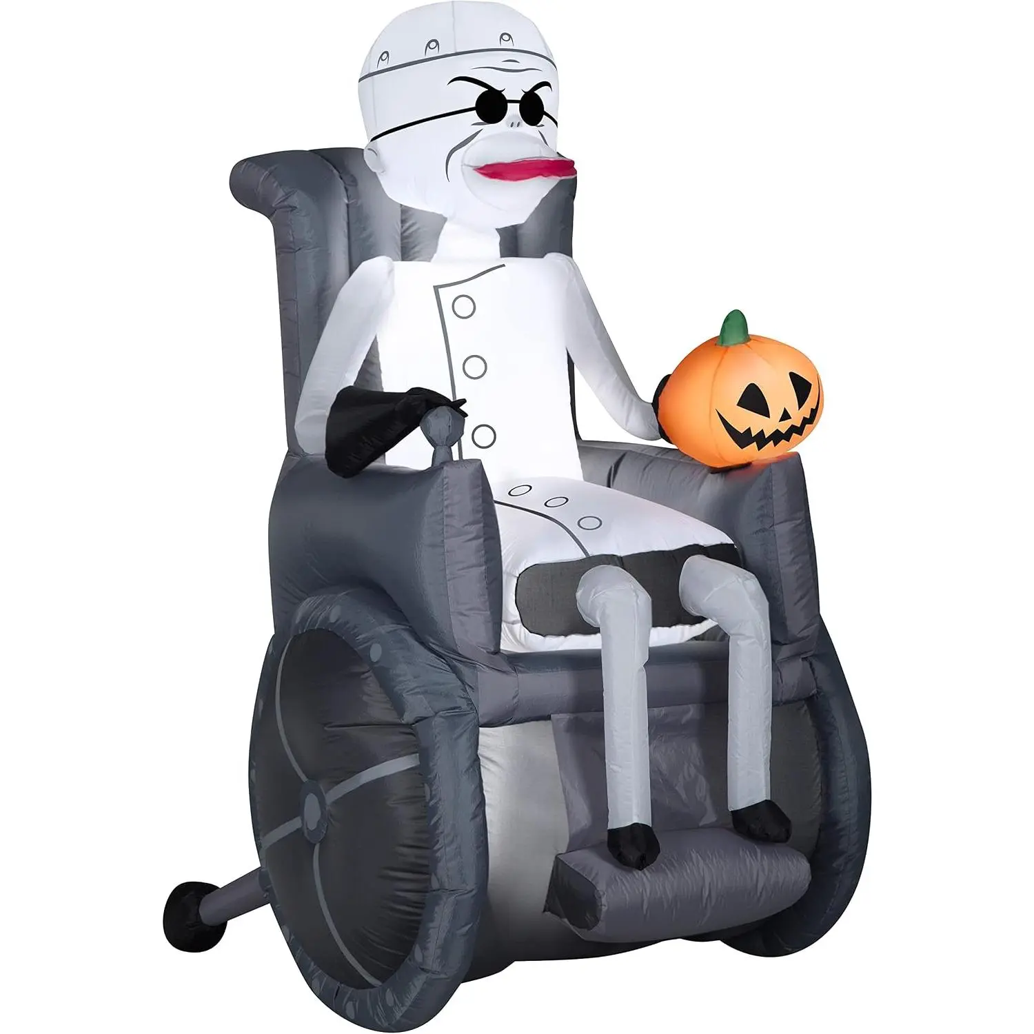 Nightmare Before Christmas Airblown Inflatable Dr. Finkelstein , 5.5 ft Tall, Blackspooky season decor, spooky yard decor, halloween yard decor, halloween gift for him and her, 2026 gift