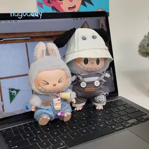 Hugbuddy Labubu Clothes Set - Cute Kawaii Outfit for Dolls - Perfect for Enhancing Your Doll's Wardrobe with Adorable Designs - CLOTH ONLY DOLL NOT INCLUDED