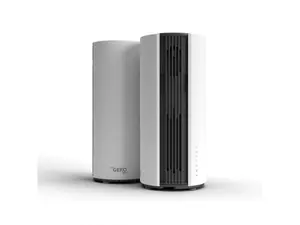 myGEKOgear by Adesso Cyclone O2 Mini HEPA 13 Carbon Filter Air Purifier, Essential Oil, Air Quality Sensor, GUAO2