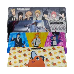 Chainsaw Man Anime Mouse Pad Desk Mat Pochita Denji Power Makima Aki Hayakawa Himeno Kobeni Higashiyama Kishibe 30x80cm Official Merchandise