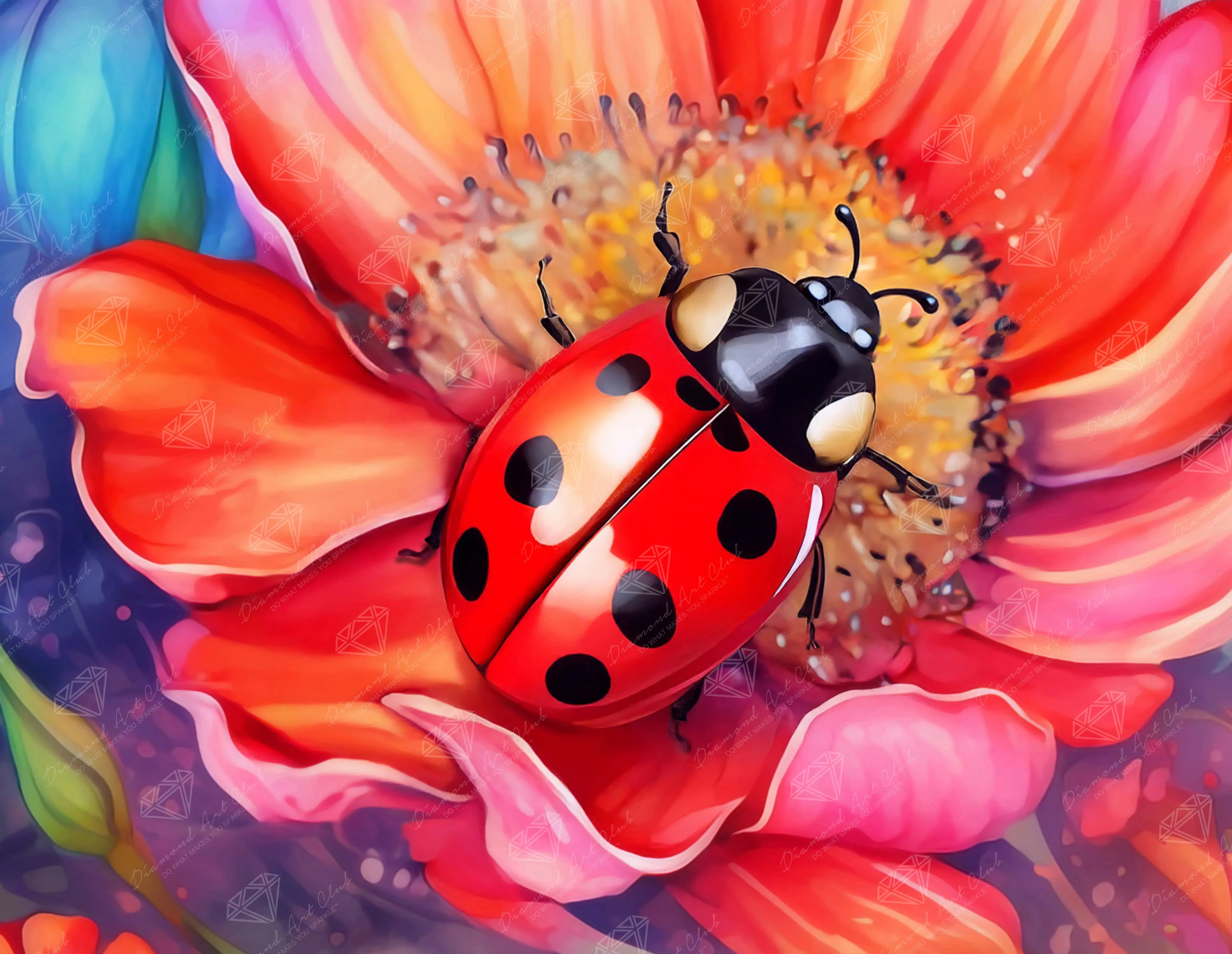 Diamond Art Club® Spotted in Spring Diamond Painting Kit
