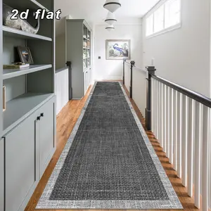Nordic Style Faux Wool Rug, Boho Runner Rug, Soft Comfortable Entrance Mat, Durable Edges, Suitable for Hotel Study Hallway Balcony Living Room Bathroom Bedroom Courtyard Kitchen