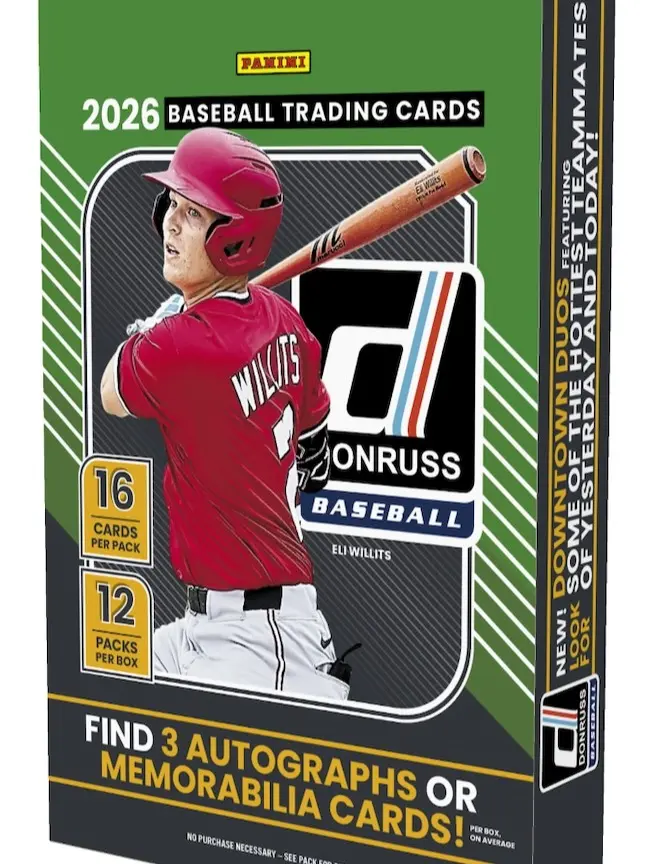 (Personal) 2026 Panini Donruss Baseball Hobby Box