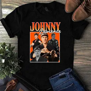Johnny Lawrence Cobra Kai Vintage Style T-Shirt