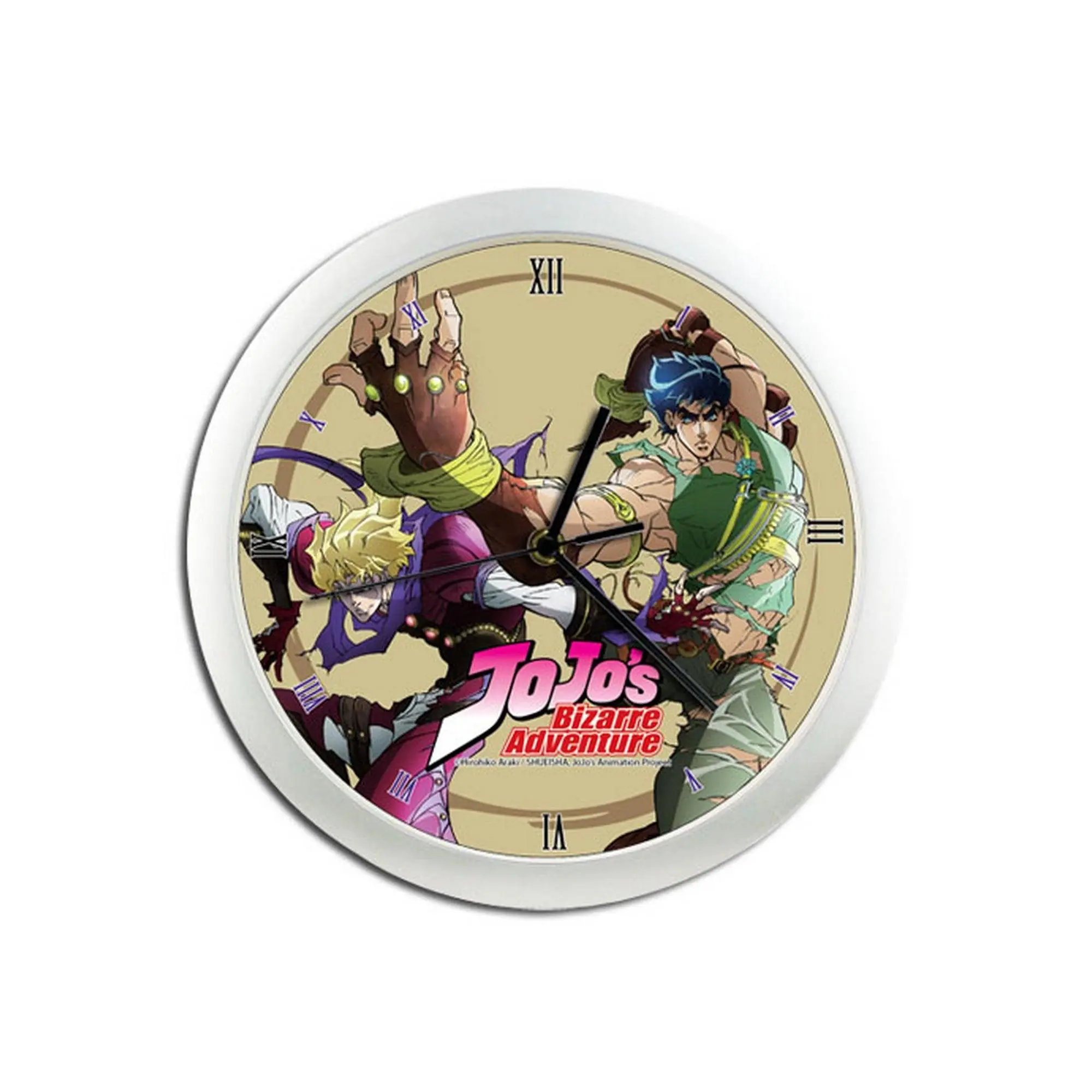Jojo's Bizarre Adventure - Jonathan Joestar & Dio Brando Wall Clock