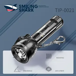 【TIP-0021】Multi-function mini LED keychain lamp, high brightness and long-range, suitable for outdoor activities and daily carrying ABS