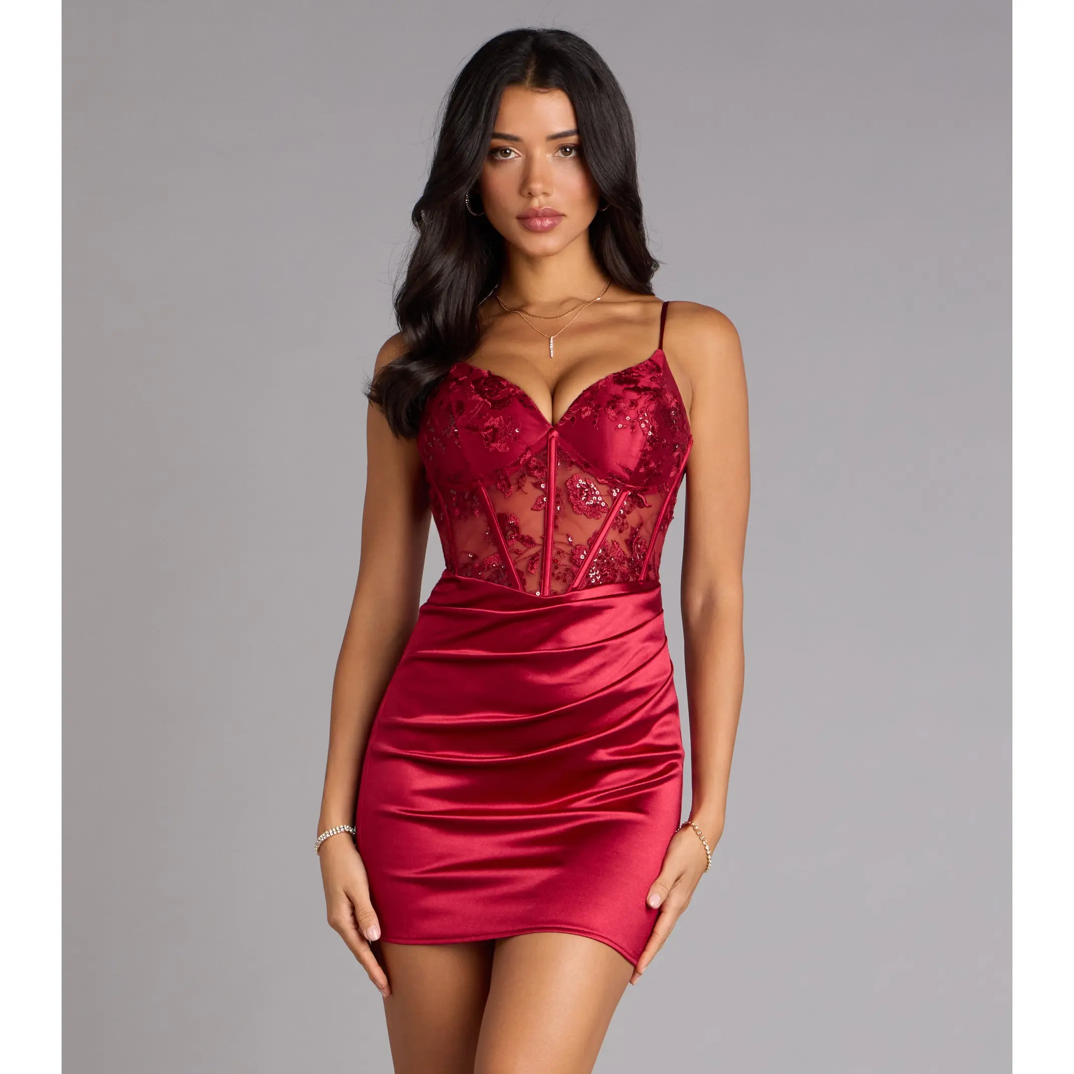 sevila long sleeve mini dress in flocked botanical flower maroon - TikTok Shop sevila long sleeve mini dress in flocked botanical flower maroon - TikTok Shop