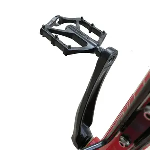 Ultra-Light Aluminum Bike Pedals, Anti-Slip Nails, Tool-Free Installation, Universal for Mountain Bikes, Durable and Slip-Resistant