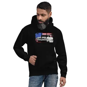 1964 Chevelle Hoodie, Car Enthusiast Sweatshirt 64 Malibu Pullover