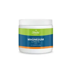 Shelo NABEL Magnesium Citrate Powder - Dietary Supplement for Daily Magnesium Support, Promotes Muscle Function & Overall Health