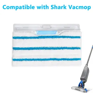 2pcs Reusable Washable Replacement Pads for Shark Vacmop Pro Vm252 Vm250 Vm200 Vm190, Durable Cleaning Accessories, Easy Maintenance